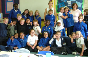 Children from Pegasus School