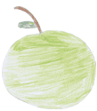 Apple drawn by Irene