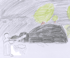 Breadoven drawn by Tom age 10