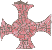 Ixworth Cross drawn Israel age 10