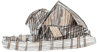 Farm drawn by Merlin age 10