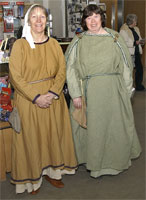 Staff in costume