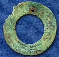 Back of annular brooch from West Stow