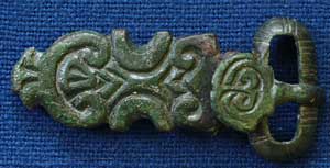 Buckle from Mitchell's Hill, Icklingham