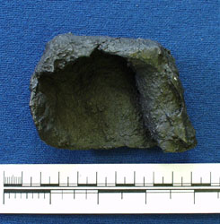 Reverse side of bell