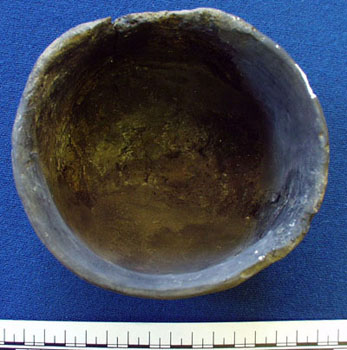 Inside view of pot