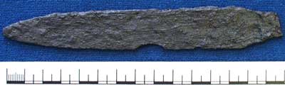 Knife found at Abingdon, Oxfordshire (AN1934.233)