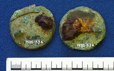 Back of Saucer Brooches from Abingdon