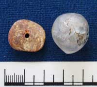 Beads from Abingdon grave 102