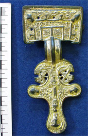 Square headed brooch from Brighthampton