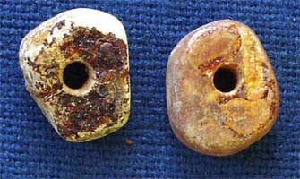 Amber beads