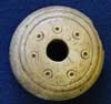 Spindle whorl from Baggrave, Leicestershire (AN1991.151)