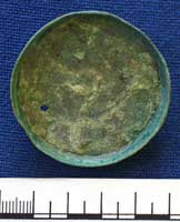Back plate of applied brooch from Birghthampton Oxfordshire (AN1992.169)