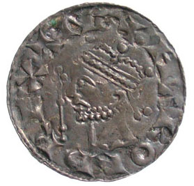 Coin of Harold - head side