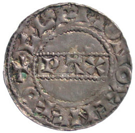 Coin of Harold - reverse side