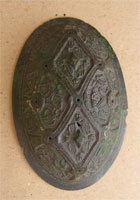 Oval brooch of the type found across Viking age Scandinavia